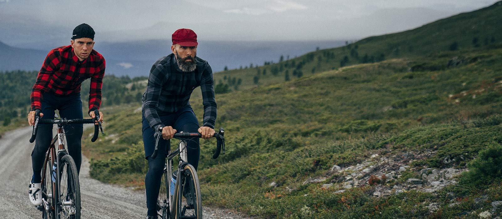 Gravel cyklodres SOLENNE Café du Cycliste kostka šedá